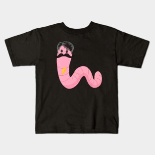 Worm With a Mustache Vanderpump Rules quote Kids T-Shirt